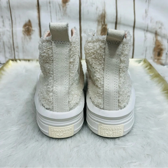 Converse Sherpa Chuck Taylor All Star Move High Perfect Is Not Perfect Platform - Picture 7 of 12